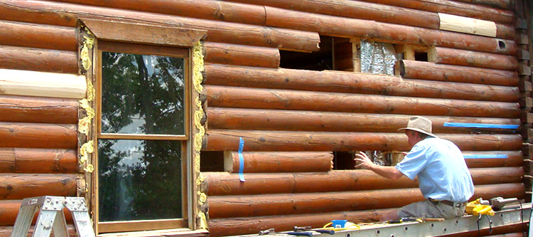 Log Home Repair Highland County, Virginia