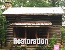 Historic Log Cabin Restoration  Highland County, Virginia